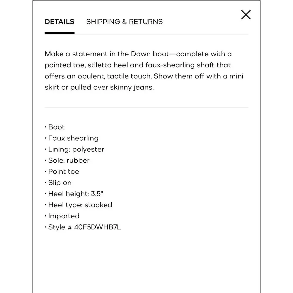 NEW MICHAEL KORS Dawn Faux Black Shearling Boots - Size 11 - Picture 3 of 12